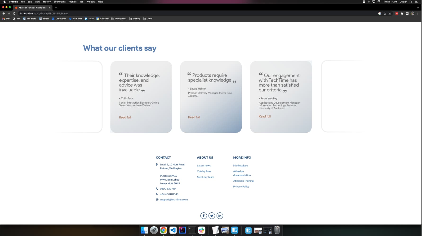 Email design for new website